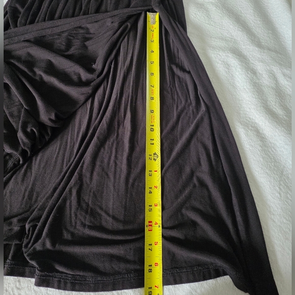 Dressbarn Black Crochet Floral Lace Halter Neck Drawstring Waist Maxi Dress 6 - Picture 7 of 12